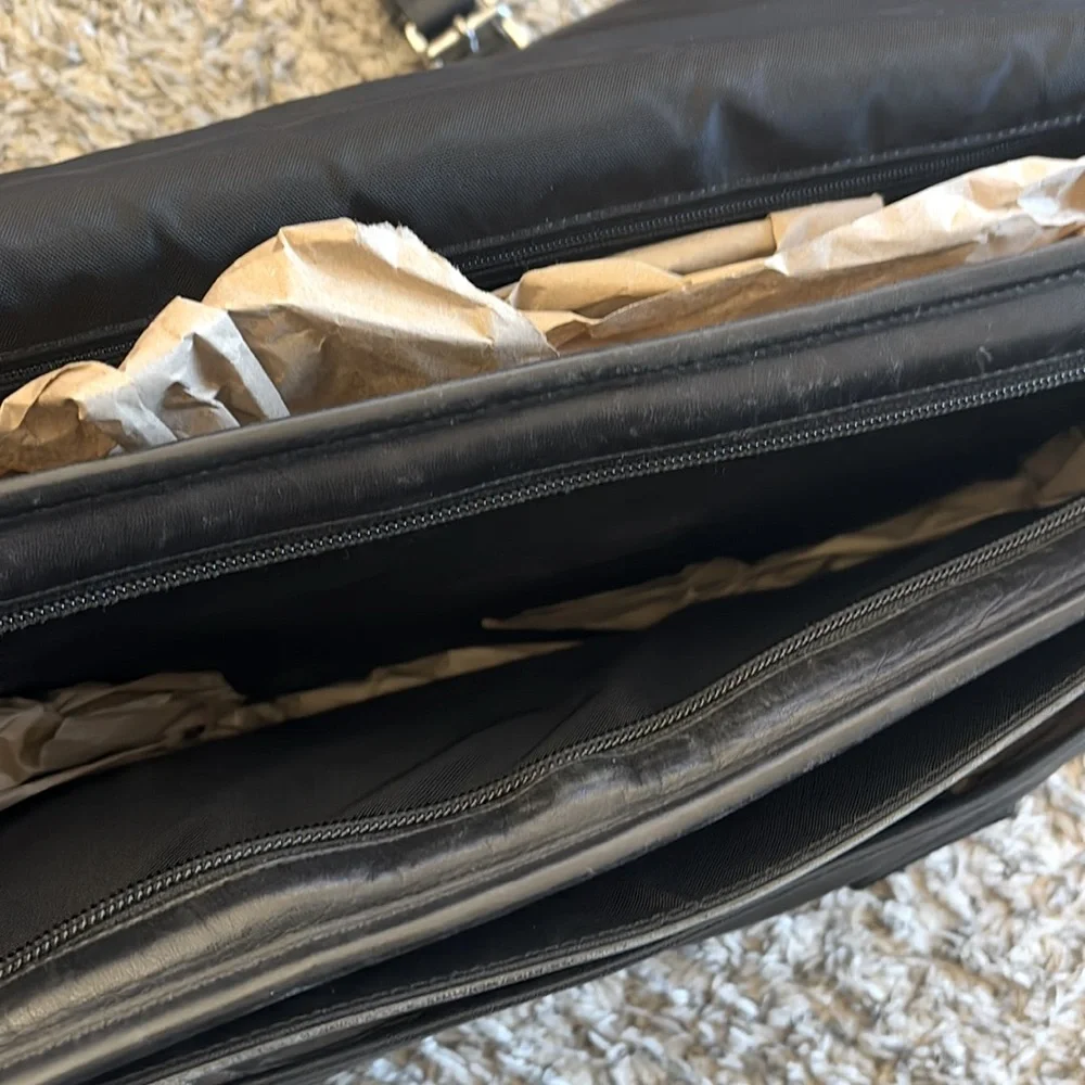 Coach Black Leather Briefcase - Picture 10 of 16